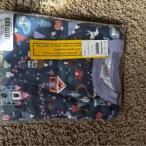 Hanna Anderson Blue Pajama Set